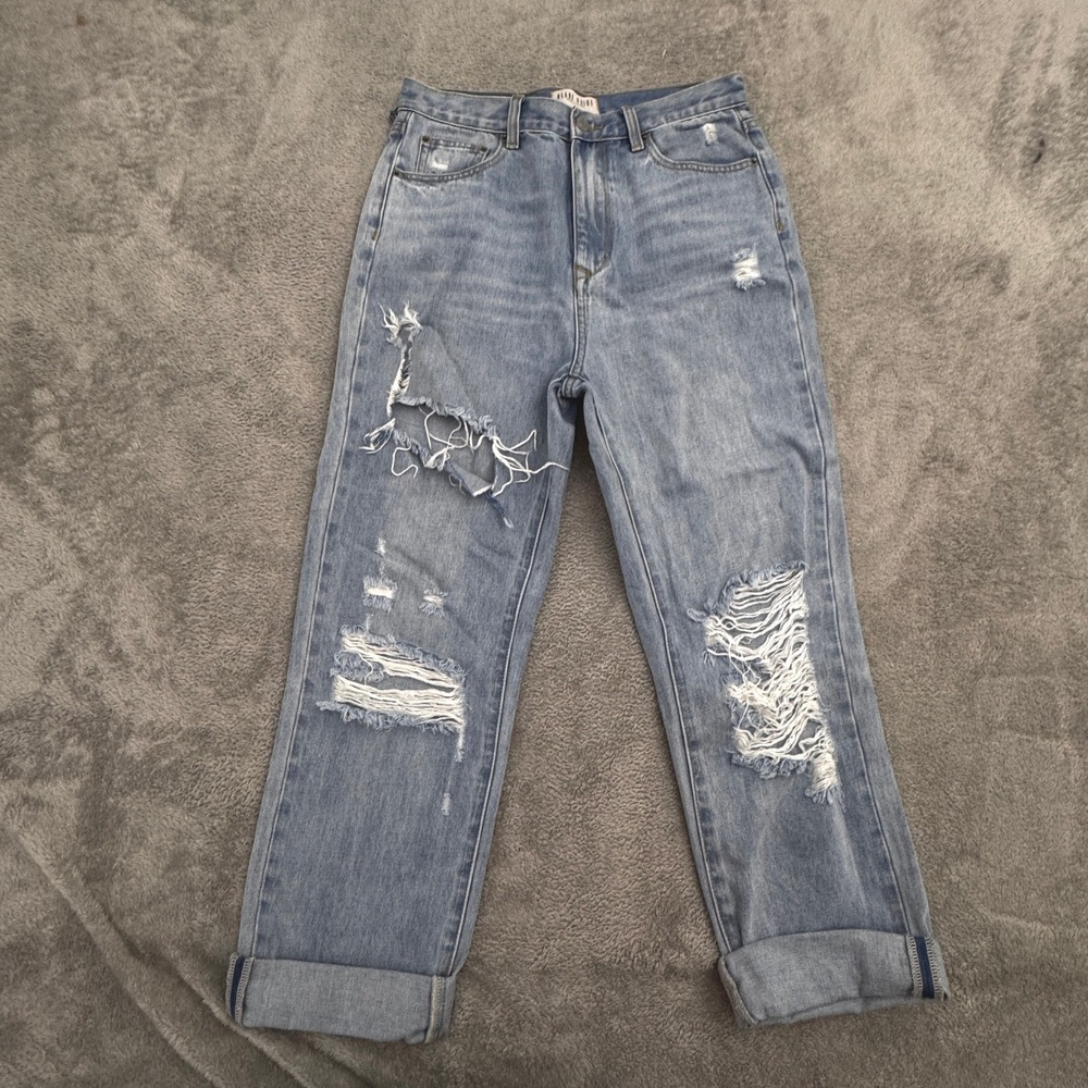 Blank Paige Distressed‎ Jeans Women's Size M (W30in x L28in) High Rise